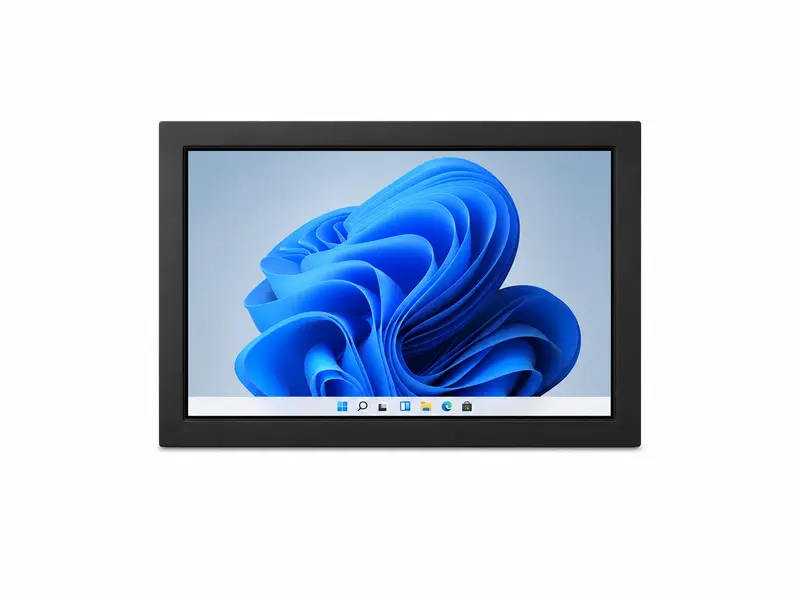 10.1-inch iron-frame industrial touch monitor with VESA and embedded mounting