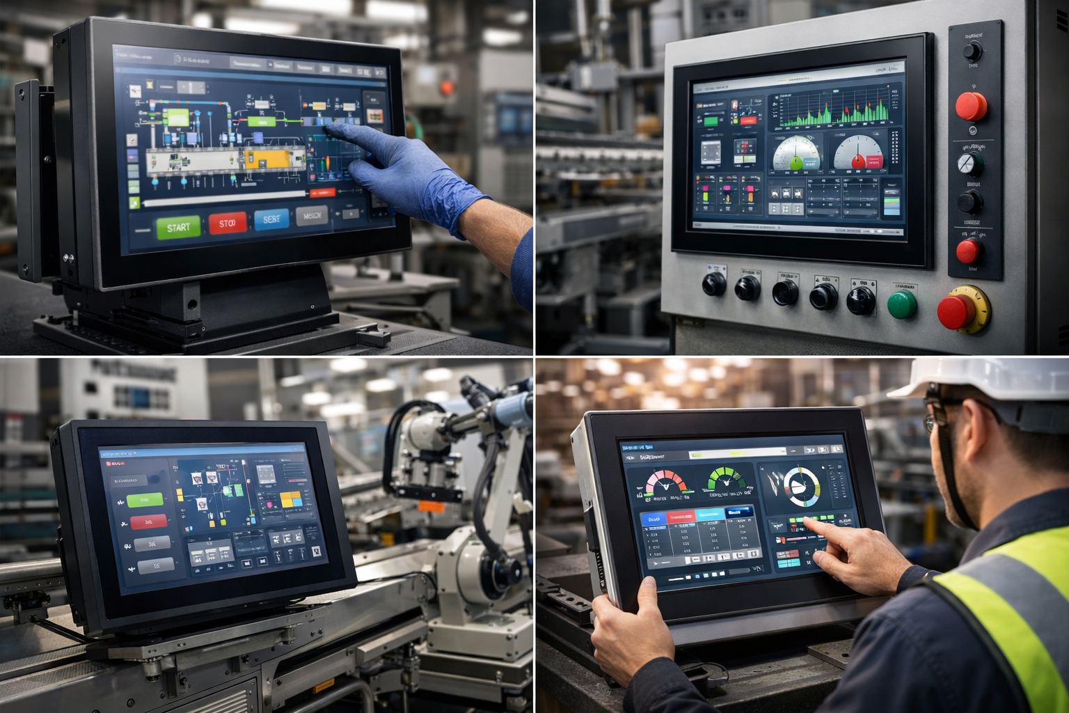 Industrial Touchscreen Monitors in Automation | Eagle Touch