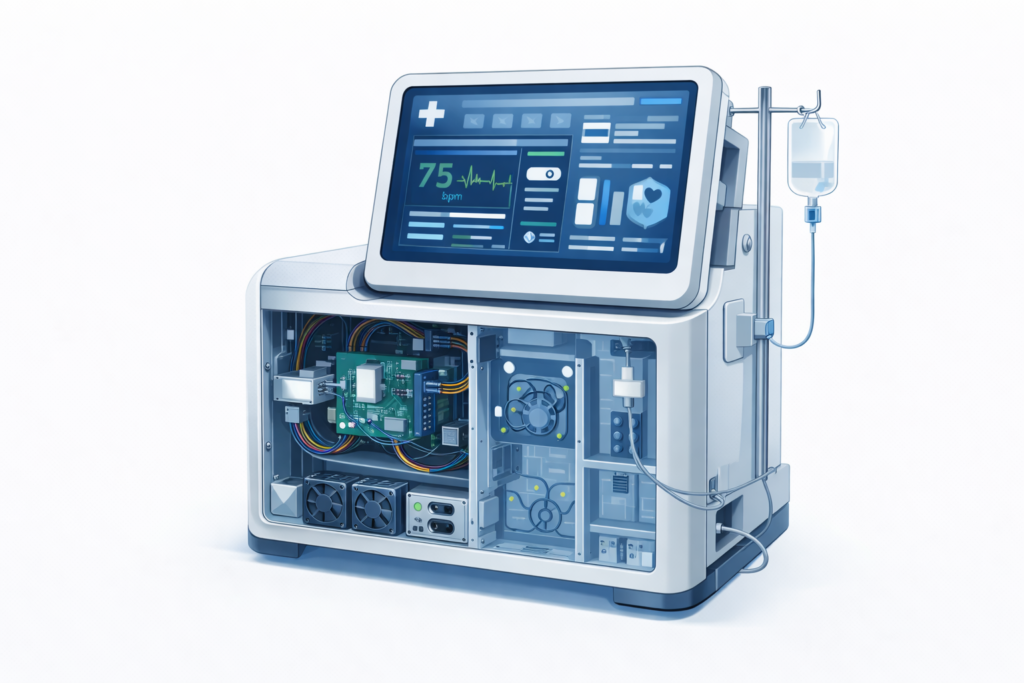 healthcare touchscreen technology