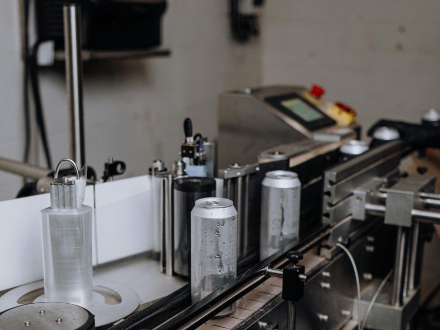 equipment in food and production areas