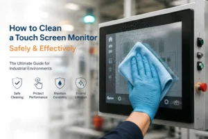 How to Clean an Industrial Touch Screen Monitor Safely and Effectively