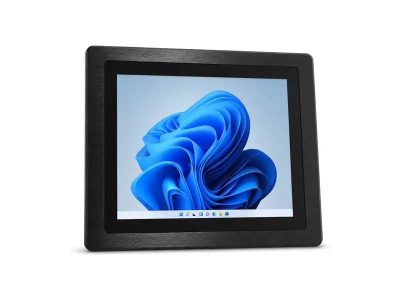 Monitor tátil industrial de 17 polegadas para montagem em painel, destinado à integração em equipamentos