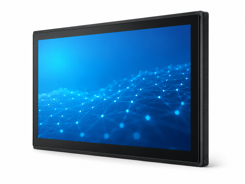 18.5，21.5，23.8,27,32 inch stepped open frame touch monitor for embedded industrial applications