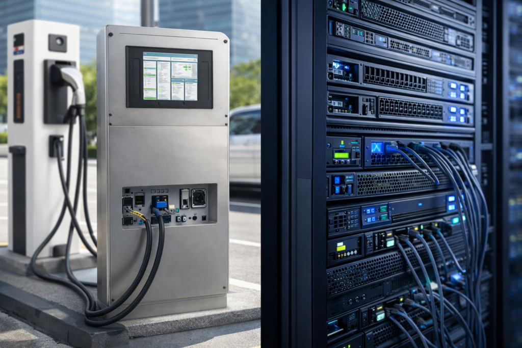 Industrial panel PC applications in EV charging stations, industrial automation, and self-service kiosks