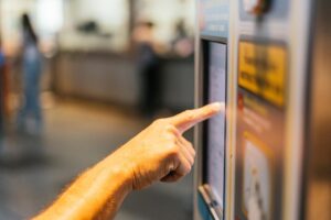 industrial HMI display used in OEM equipment