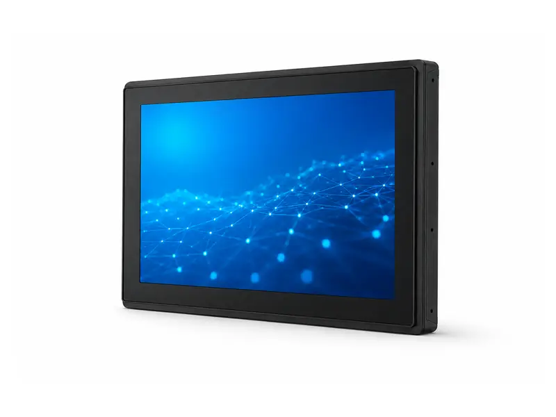 Industrial open frame touch monitors in 7, 10.1, 13.3 and 15.6-inch sizes