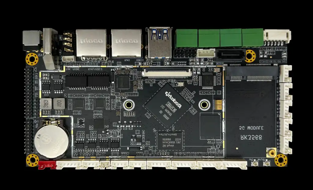 Eagle Touch Android panel PC mainboard with Rockchip processor and industrial I/O interfaces
