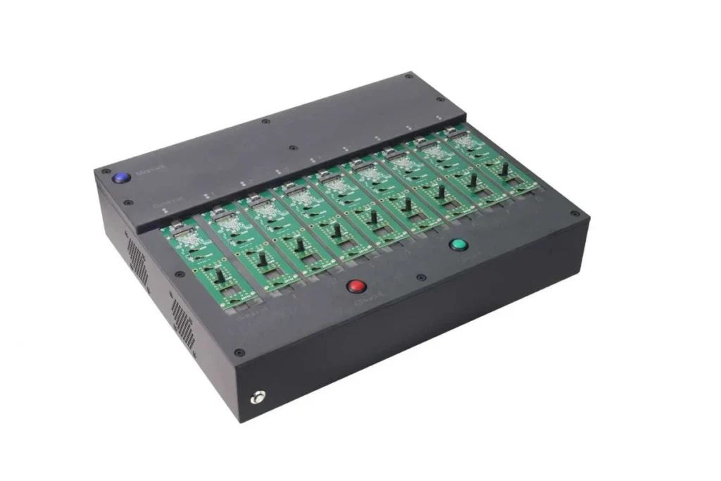 Storage duplicator for preparing compatible industrial panel PC system drives